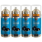 4X Hycote Petrol Resistant Lacquer Spray Paint 400ml Spray Paint